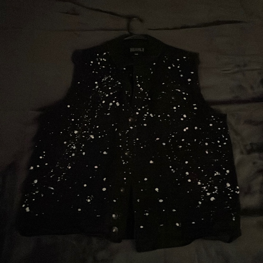 Rude medium punk vest
